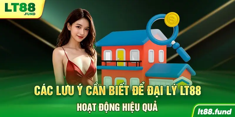 Các lưu ý cần biết để đại lý LT88 hoạt động hiệu quả